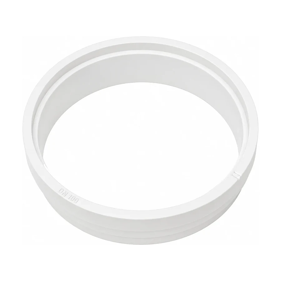 Porta Grelha Redondo Branco de 100 mm Drena Maxi — ABS de engenharia branco